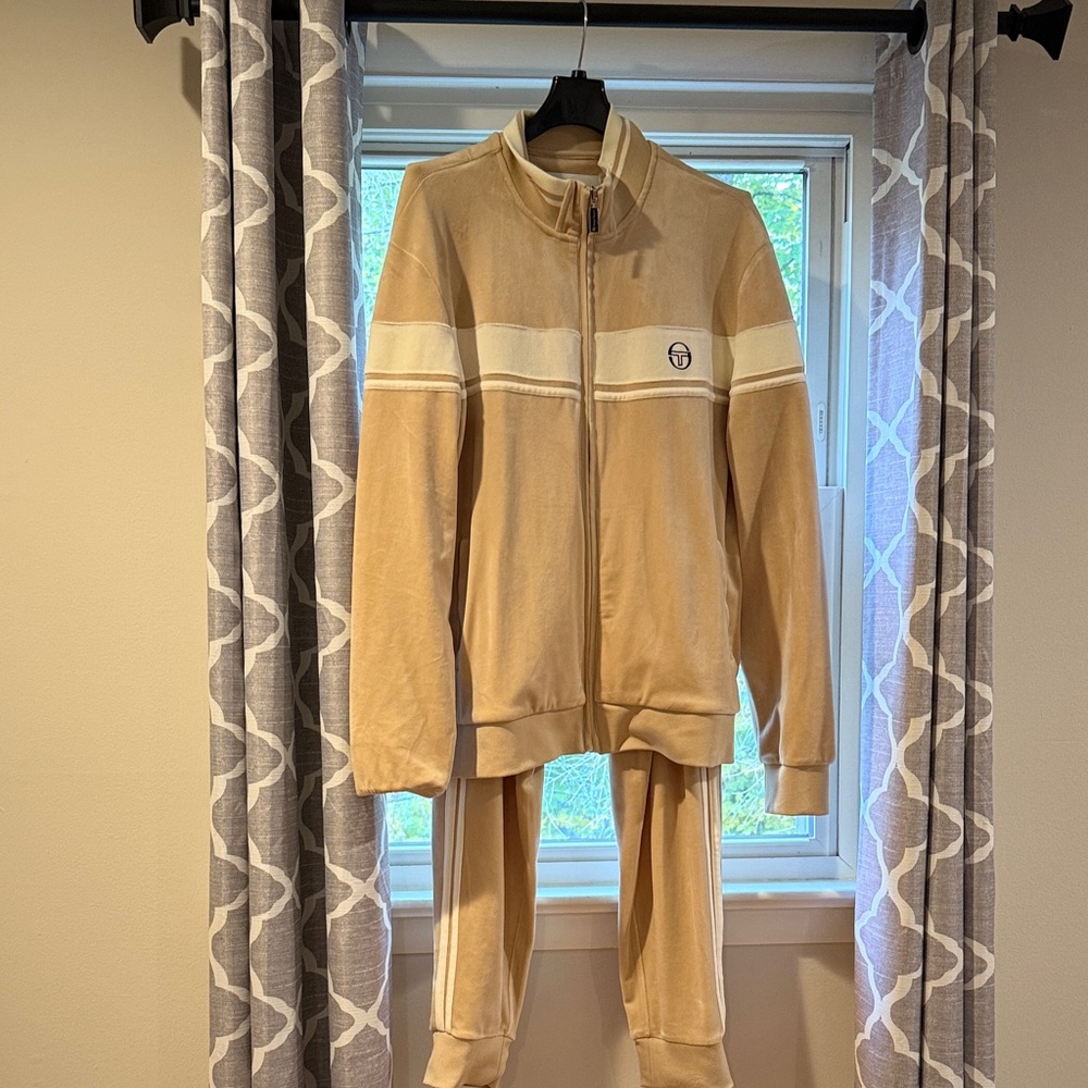 Sergio Tacchini Tan Tracksuit